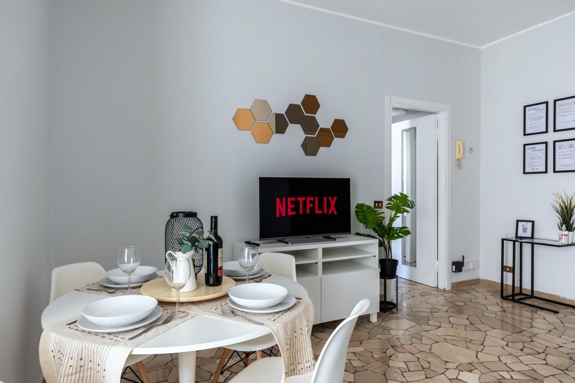 8 Min Dalla Metro Casa Elegante Con Netflix E Wifi Apartment Mailand