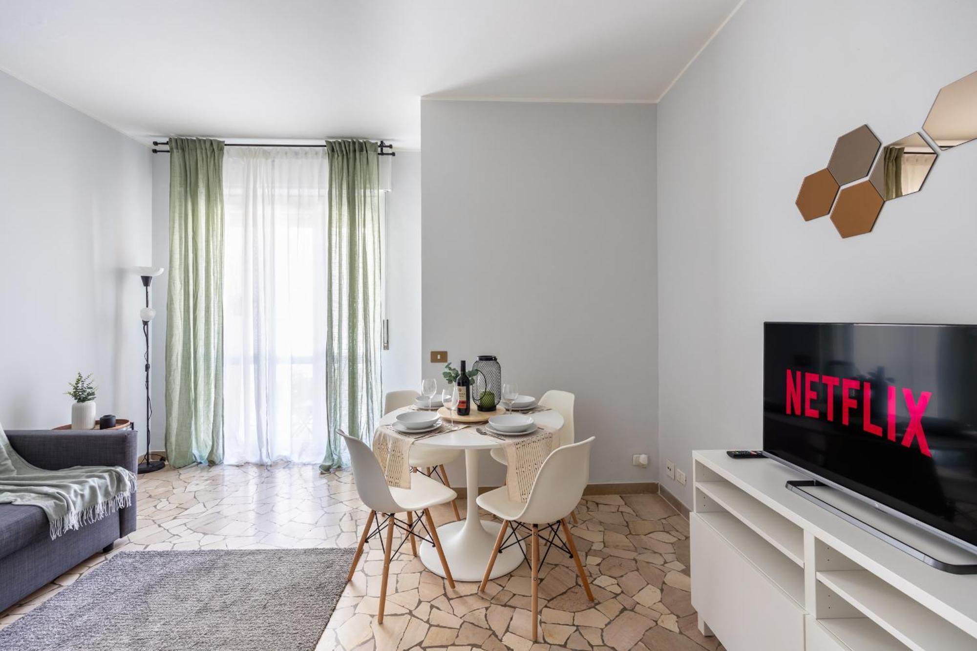 Apartment 8 Min Dalla Metro Casa Elegante Con Netflix E Wifi Mailand